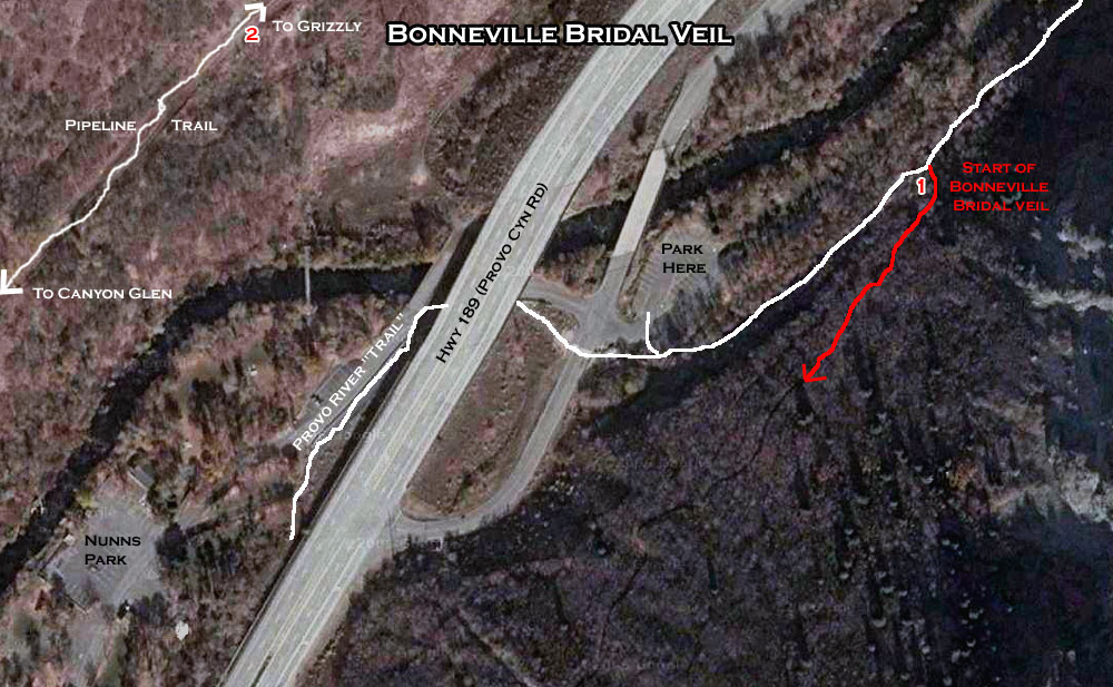 Bonneville Bridal Veil